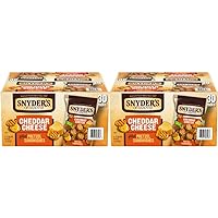 Snyder's of Hanover Pretzel Sandwiches, Cheddar Cheese, Snack Packs, 30 Ct (Pack of 2)