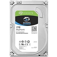 Seagate SkyHawk 1TB Surveillance Hard Drive - Sata 6Gb/s 64MB Cache 3.5-Inch Internal Drive (ST1000VX005)