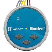 Hunter Company Node-BT Battery Operated 1-Station Bluetooth Irrigation Controller (DC Solenoid Not Included)