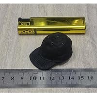 1/6 Scale Black Hat Duckbill Cap Model for 12