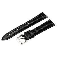 Clockwork Synergy- Croco Grain Leather Watch Straps, Replacement Leather Watch Bands