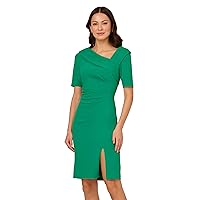 Adrianna Papell Women's Stretch Crepe Dress