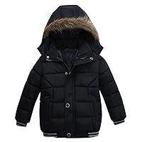 Boy Coat Winter Boy Jacket Coat Hooded Coat Fashion Kids Warm Clothes Jacket Boys Coat&jacket Big Kids Jackets
