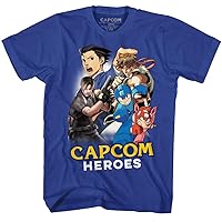 Capcom T-Shirt Cartoon Mashup Royal Tee