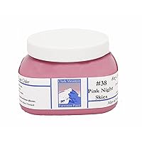 Quality Chalk Furniture Paint. Zero VOC and Low Odor. 54 Beachy and Earthy Colors. (8oz #38 Pink Night Skies)
