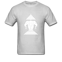 Men's Laos Flag Elephant T-Shirt M Gray