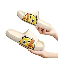Home Shoes Sandals and Slippers for Household Ladies Summer Indoor and Outdoor Wear at Home Bathroom Bathing Soft Sole Support Shoes PVC Plastic Womens Summer Slippers