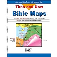 Then and Now Bible Maps: Compare Bible Times with Modern Day Then and Now Bible Maps: Compare Bible Times with Modern Day Spiral-bound Kindle Hardcover Book Supplement