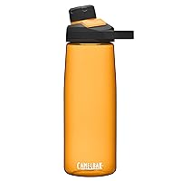 CamelBak Chute Mag BPA Free Water Bottle with Tritan Renew - Magnetic Cap Stows While Drinking, 25oz, Sunset Orange