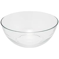 Duralex Made In France Lys 1Quart Clear Round Bowl, Set of 6