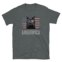 Bombay Cat Funny Ameowica Retro USA American Flag T-Shirt