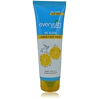 Lemon Face Wash - 100% Soap Free Facial Gel with Lemon , Green Apple & Honey. 100 ml by Everyuth
