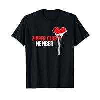 Zipper Club Member Open Heart Surgery Recovery T-Shirt