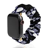 Talk to Me Goose Watch Band Compitable with Apple Watch Elastic Strap Sport Wristbands for Women Men