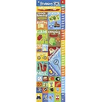 Active Boy by Donna Ingemanson Growth Charts, 12 by 42-Inch