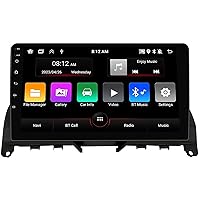 9'' Android 12.0 Car Stereo Radio for Mercedes B-Nz C Class 3 W204 S204 2006-2011 Headunit with FM BT 4G 5G WiFi SWC Carplay GPS Sat Navigation Multimedia Player M90S