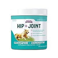 Chondroitin with Glucosamine for Dog, Arthritis Pain Relief Vitamin, Joint & Hip Supplement Cheese Flavored Powder, Suitable for All Types of Puppies & Dogs, (8 Oz / 226 g)