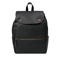 Berlin Leather Backpack - Macbook Pro (14 Inches Black)
