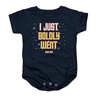 Popfunk Star Trek I Just Boldly Went Infant Baby Boys & Girls Onesie Snapsuit & Stickers