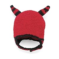 San Diego Hat Company Chenille Devil Hat, Red