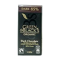 Green & Black's Dark Chocolate 85% Cocoa 100g (Pack of 5)