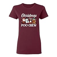 Christmas Crew Family Holiday Funny Ladies' Crewneck T-Shirt