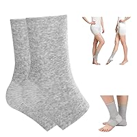 Bamboo Compression Socks, Bamboo Anti Fatigue Socks, Neuropathy Pain Relief At Bedtime,Ankle Swelling, for Sport Arthritis Pain Relief, Promote Blood Circulation
