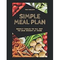 SIMPLE MEAL PLAN: White weeks tables to lose weight and regain perfect shape (HEALTH AND WELL-BEING)