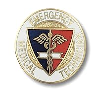 Prestige Medical Emblem Pin, Emergency Medical Technician