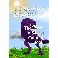 The Learn-A-Saurus Coloring Book!