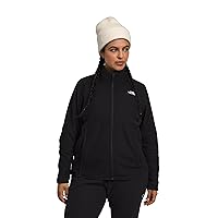 THE NORTH FACE Women's Alpine Polartec 100 Jacket (Standard and Plus Size), TNF Black, 1X