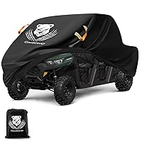 4-6 Seater 160 Inch UTV Covers Waterproof Outdoor Heavy Duty Oxford Cloth All Weather Anti-UV Side by Side UTV Cover Accessories for Polaris RZR Ranger Yamaha Can-Am Mahindra-ClawsCover
