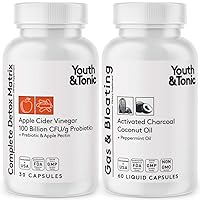 Youth & Tonic Detox Pills & Activated Charcoal Pills