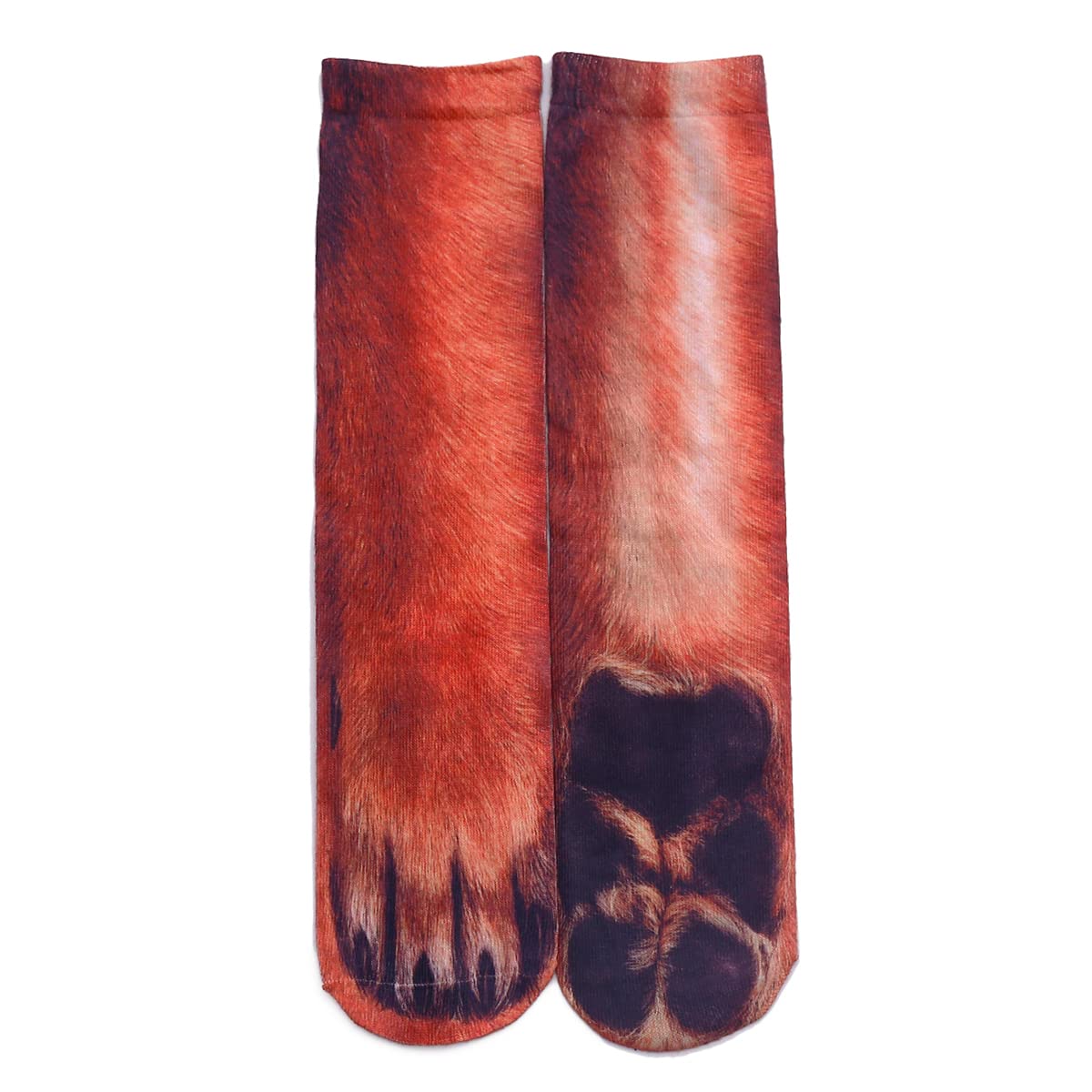 Animal Cat Dog Paw Socks Funny Christmas Gift Stocking Stuffers for Men Women Teens