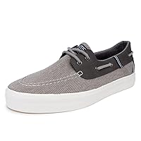 Nautica Men's Lace-Up Boat Shoe, Two-Eyelet Casual Loafer, Fashion Sneaker - Galley