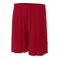 Athletic Performance All Sports Shorts Moisture Wicking, UPF 30+, No Pockets (14 Colors, Youth 6
