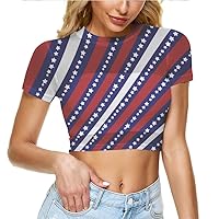 Womens Patriotic Shirts Plus Size Tops for Women Summer T Shirts Shirts for Women Trendy Summer Women's Tshirts Loose Fit
