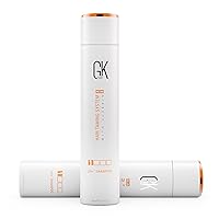 GK HAIR Global Keratin pH+ Pre-Treatment Clarifying Shampoo (10.1 Fl Oz/300ml) For Preps Hair Deep Cleansing,Removes Impurities -With Aloe Vera, Vitamins & Natural Oils All Hair Types Men and Women