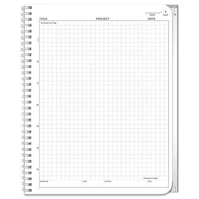 Carbonless Lab Notebook - Duplicator - Wire-O