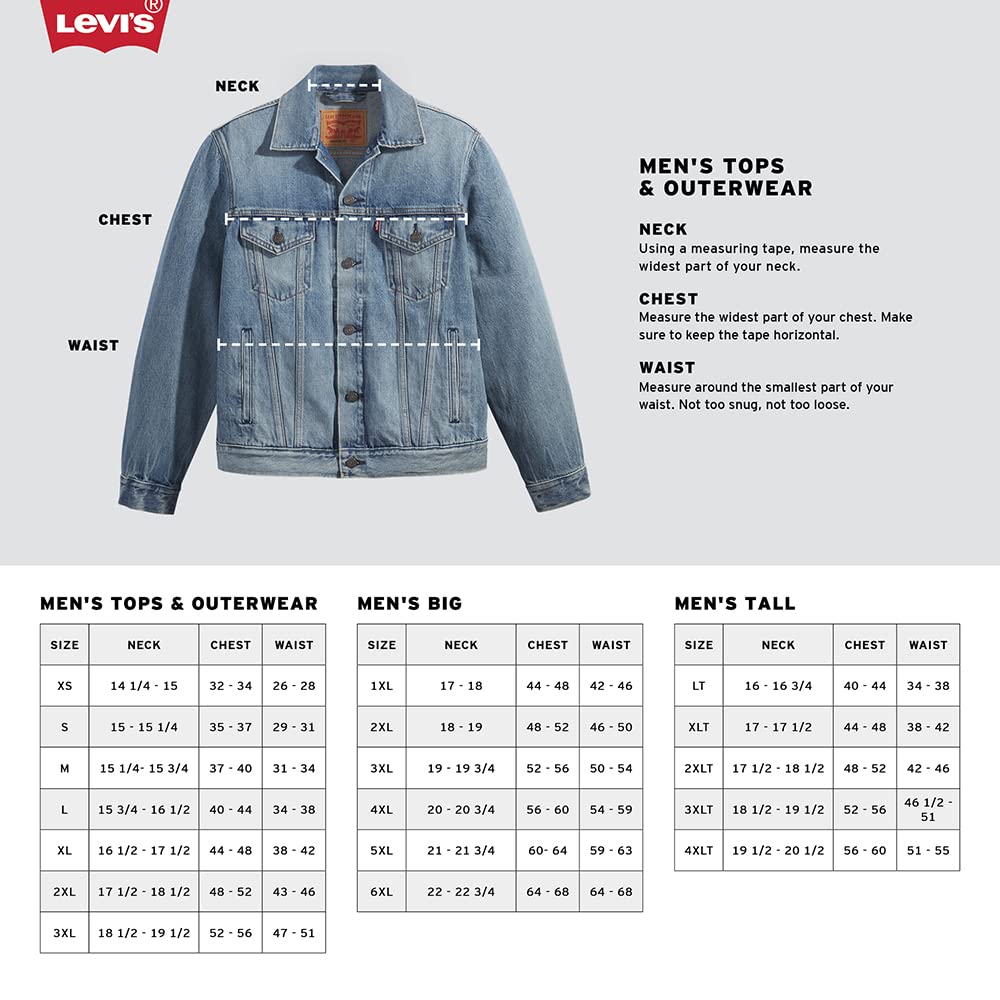 Levi's Men's Trucker Jacket (Also Available in Big & Tall)