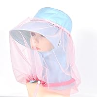Mosquito Head Net for Kids, Face Net Mask Isolates Insect Bug Bee Gnats and Dandelions for Gardening Camping Hiking