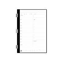 Pro Daily To Do Page Pack | Scannable Pro Pages for To Do Lists and Agendas - Write, Scan, Erase, Reuse | 20 Sheets | Executive Size: 6 in x 8.8 in