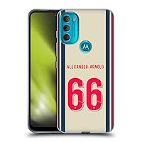 Head Case Designs Officially Licensed Liverpool Football Club Trent Alexander - Arnold 2021/22 Players Away Kit Group 1 Soft Gel Case Compatible with Motorola Moto G71 5G
