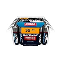 Rayovac AA Batteries, Double A Battery Alkaline, 36 Count