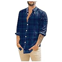 DuDubaby Plus Size Shirt for Men Designer Summer Casual 3D Printing Hawaii Blouse Long Sleeve Shirts