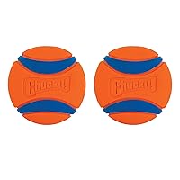 Chuckit! Ultra Ball Dog Toy, Small (2 Inch Diameter), Pack of 2, for Breeds 0-20 lbs