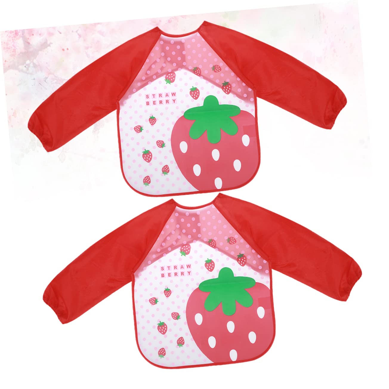 ERINGOGO 2pcs Baby Bibs Kids Art Smocks Kids Baking Apron Kids Artist Apron Painting Smock Kids Cooking Apron Kids Cooking Smock Kids Apron Baby Smock Disposable Painting Clothes Child