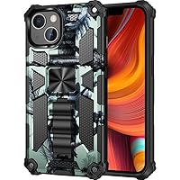 ONNAT-Shockproof Case for iPhone 13 Pro Max/13 Pro/13 Camouflage Armor with Built-in Kickstand Military Grade PC+TPU Composite Seismic Resistance (13 Pro Max,camouflage3)