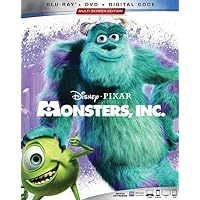 Monsters, Inc. Monsters, Inc. Blu-ray Multi-Format DVD 3D 4K DVD