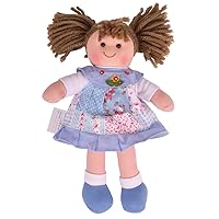Bigjigs Toys Sarah Doll - Small Ragdoll Cuddly Toy